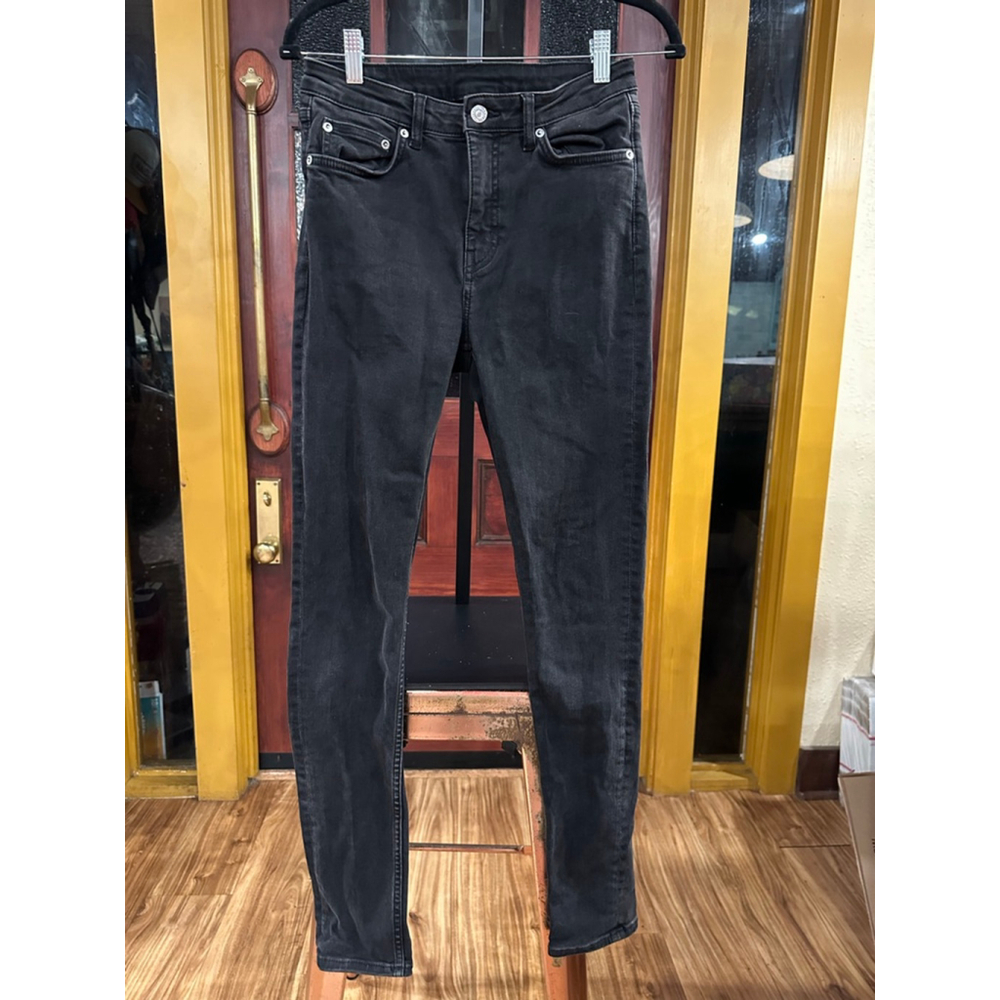 Weekday Black Skinny Jeans Women's Size 28
